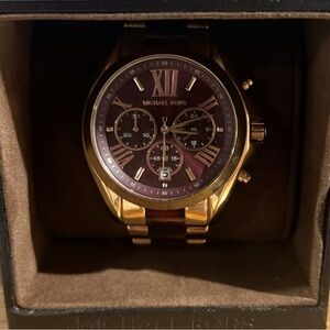 Rose Gold and Burgundy women’s watch